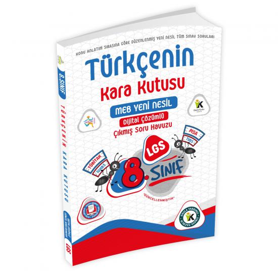 2024 8.Sınıf LGS Türkçenin Kara Kutusu Dijital Çözümlü Çıkmış Soru Bankası