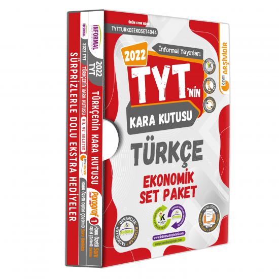 YKS-TYTnin Kara Kutusu Türkçe Ekonomik Set Paket Konu Özetli DiJtal Çözümlü Çıkmış Soru Bankası