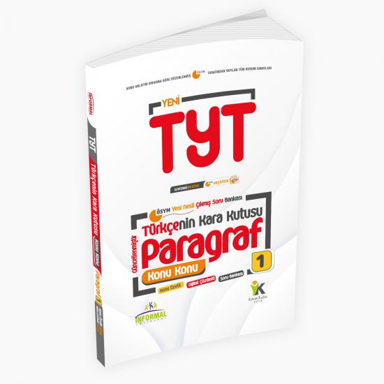 YKS-TYT Türkçenin Kara Kutusu KONU KONU PARAGRAF 1 Konu Ö.Dijital Çözümlü Çıkmış Soru Bankası
