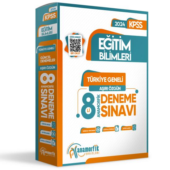 KPSS Eğitim Bilimleri Anamorfik 8li Paket Deneme Sınavı TG Dijital Çözümlü