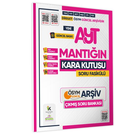 2025 YKS-AYT MANTIK Kara Kutu ÖSYM Çıkmış Soru Havuzu Bankası Video/PDF Çözümlü