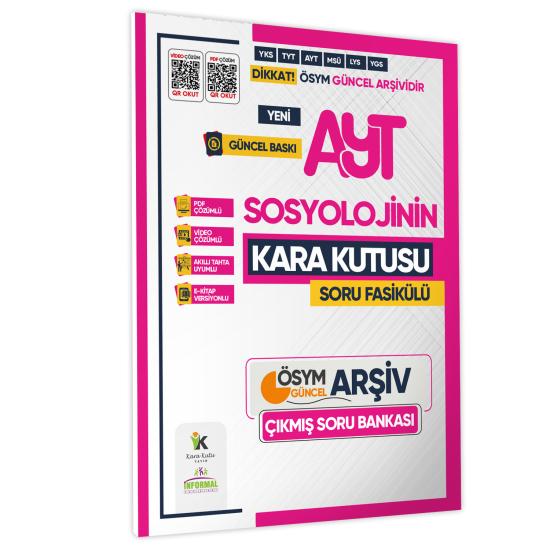 2025 YKS AYT SOSYOLOJİNİN Kara Kutusu ÖSYM Çıkmış Soru Havuzu Bankası Video/PDF Çözümlü
