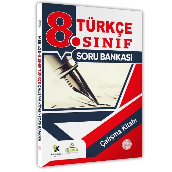 2025 8.Sınıf LGS Türkçe MEB Çalışma Kitabı Soru Bankası (Renkli Baskı A4 Boyutlu)
