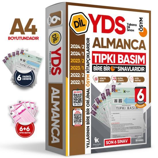 2025 YDS Almanca ÖSYM Tıpkı Basım Çıkmış Soru Deneme Paketi 6lı Fasikül SETİ