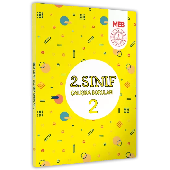 2025 MEB İlkokul 2.Sınıf Çalışma Soruları 2 Tüm Dersler Kazanım Pekiştirme Kitabı BASKI ÜCRETİ