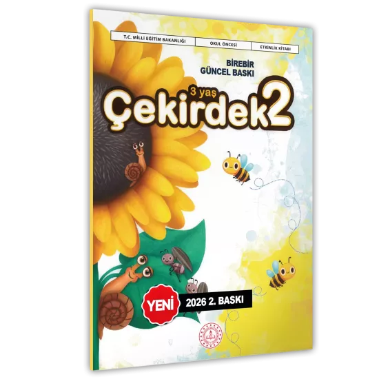 2026 3 Yaş Okul Öncesi MEB Etkinlik Kitabı Çekirdek 2 Eğlenceli ve Öğretici Aktiviteler BASKI ÜCRETİ