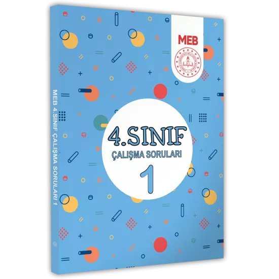 2025 MEB İlkokul 4.Sınıf Çalışma Soruları 1 Tüm Dersler Kazanım Pekiştirme Kitabı BASKI ÜCRETİ