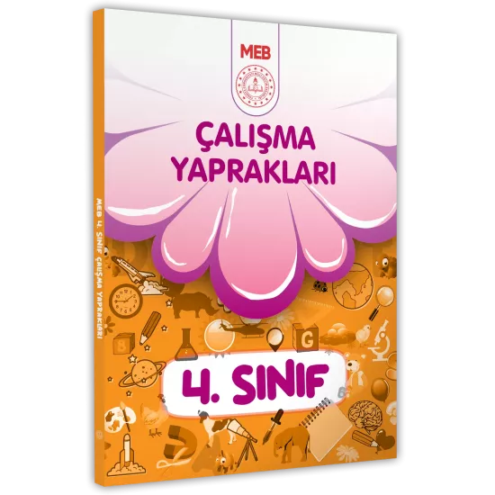 2025 MEB İlkokul 4.Sınıf Çalışma Yaprakları TÜM DERSLER Etkinlikli Eğlenceli S. Bankası BASKI ÜCRETİ