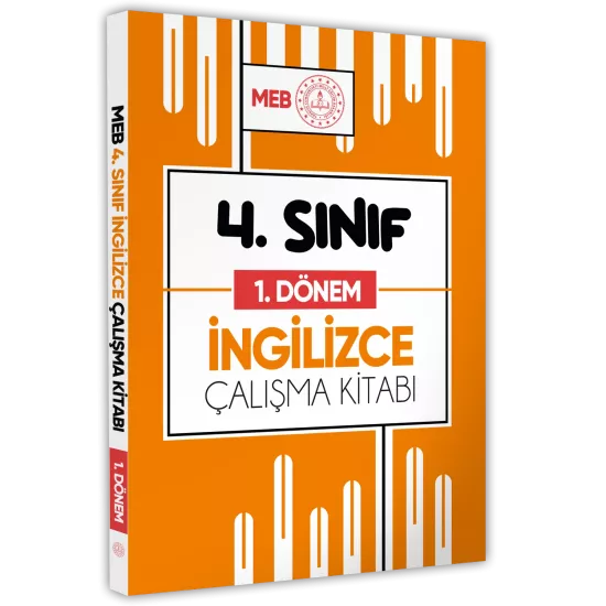 2025 MEB ÖDM İlkokul 4.Sınıf İNGİLİZCE 1.DÖNEM Çalışma Kitabı Alıştırmalı/Soru Bankası BASKI ÜCRETİ