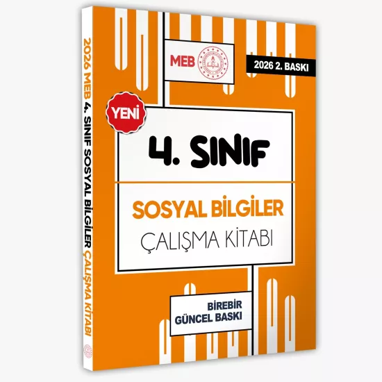 2026 MEB ÖDM İlkokul 4.Sınıf SOSYAL BİLGİLER Çalışma Kitabı Alıştırmalı Soru Bankası  BASKI ÜCRETİ