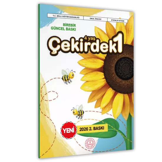 2026 4 Yaş Okul Öncesi MEB Etkinlik Kitabı Çekirdek 1 Eğlenceli ve Öğretici Aktiviteler BASKI ÜCRETİ