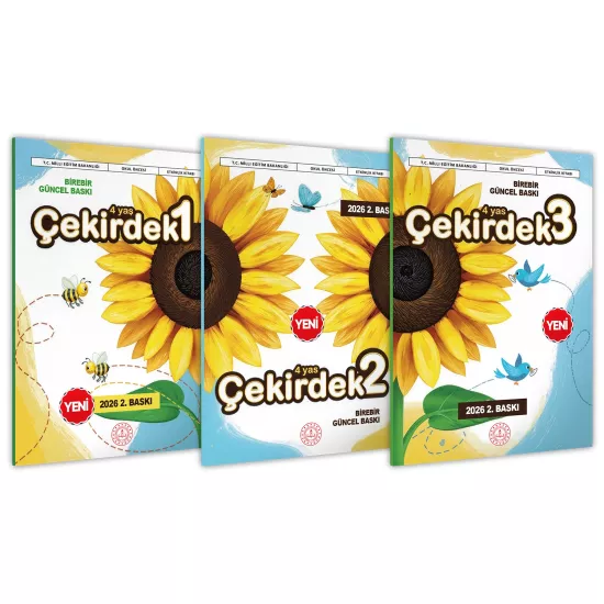 4 Yaş Okul Öncesi MEB Etkinlik Kitabı Çekirdek 3’lü Set Eğlenceli ve Öğretici Aktiviteler BASKI ÜCRETİ