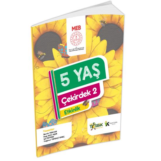 5 Yaş Okul Öncesi MEB Etkinlik Kitabı Çekirdek 2 Eğlenceli ve Öğretici Aktiviteler (A4 Renkli)