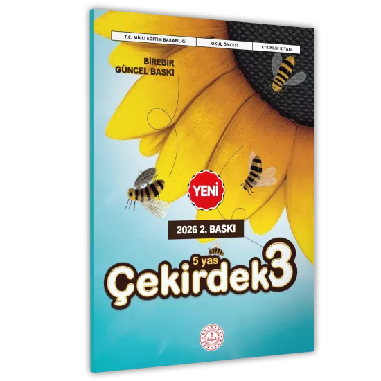 2026 5 Yaş Okul Öncesi MEB Etkinlik Kitabı Çekirdek 3 Eğlenceli ve Öğretici Aktiviteler BASKI ÜCRETİ