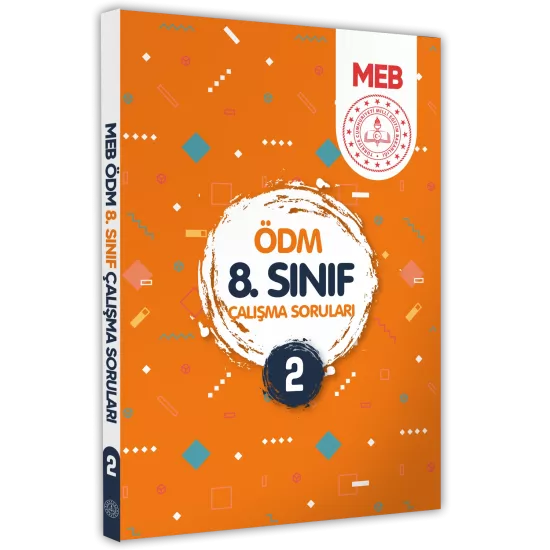 LGS MEB Çalışma Soruları Ölçme Değerlendirme Merkezi ÖDM 8.Sınıf Çalışma Kitabı 2 BASKI ÜCRETİ