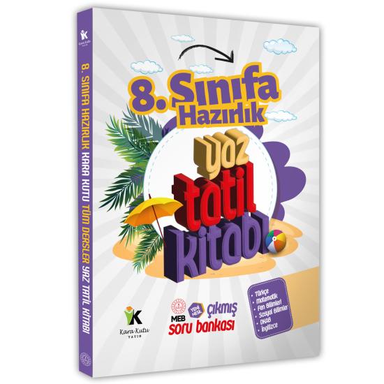 8. Sınıfa Hazırlık Tüm Dersler Yaz Tatil Kitabı Dijital Çözümlü Soru Bankası