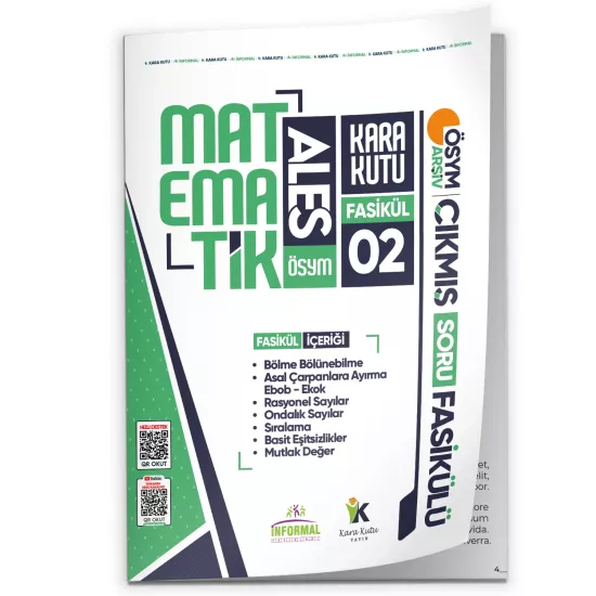 2026 ALES Matematik Kara Kutu 2.Fasikül ÖSYM Çıkmış Soru BÖLME BÖLÜNEBİLME MUTLAK DEĞER Modüler Set