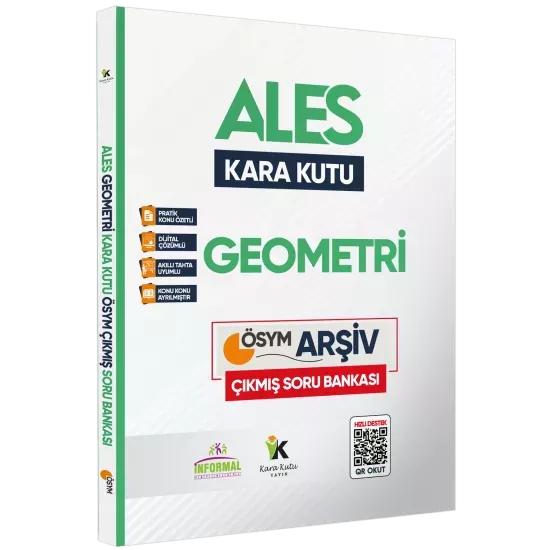 2026 ALES Kara Kutu Matematik 1.-2.Cilt ve Geometri 3lü ÖSYM Çıkmış Soru Bankası Konu Özetli Çözümlü