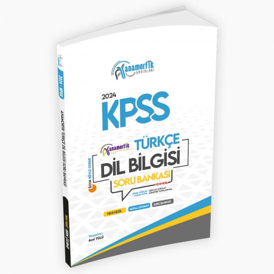 KPSS Türkçe Asimetrik Dil Bilgisi Özgün Soru Bankası Dijital Çözümlü Anamorfik Yayınları