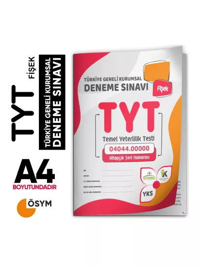 2026 TYT Asimetrik Yayınları KURUMSAL Türkiye Geneli FİŞEK Deneme Kitapçığı