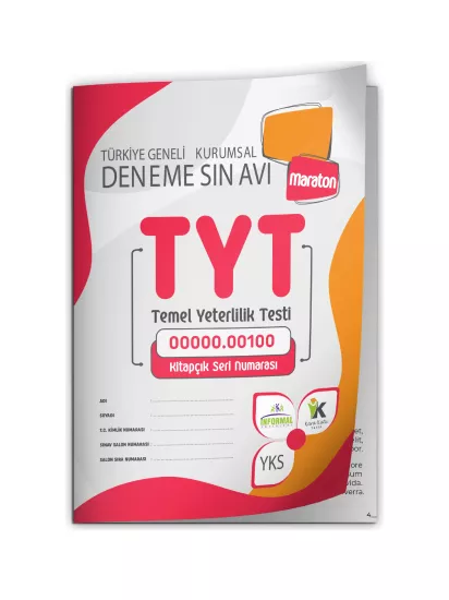 2026 TYT Asimetrik Yayınları KURUMSAL Türkiye Geneli MARATON Deneme Kitapçığı