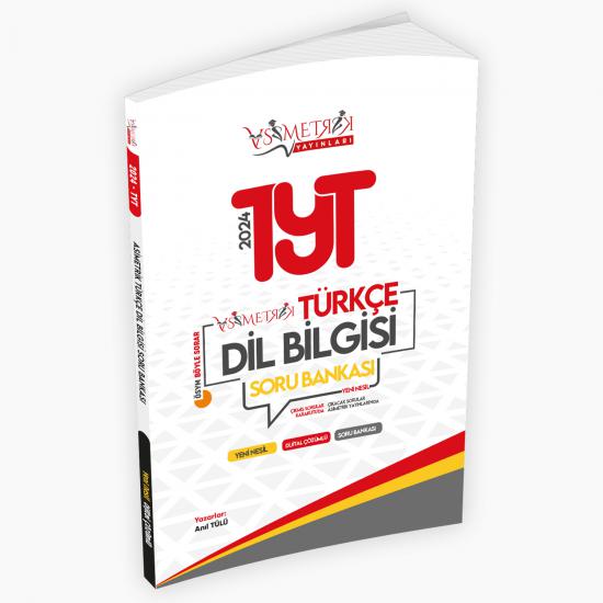 YKS-TYT Türkçe Asimetrik Dil Bilgisi Özgün Soru Bankası Yeni Nesil Dijital Çözümlü Asimetrik Yayınları