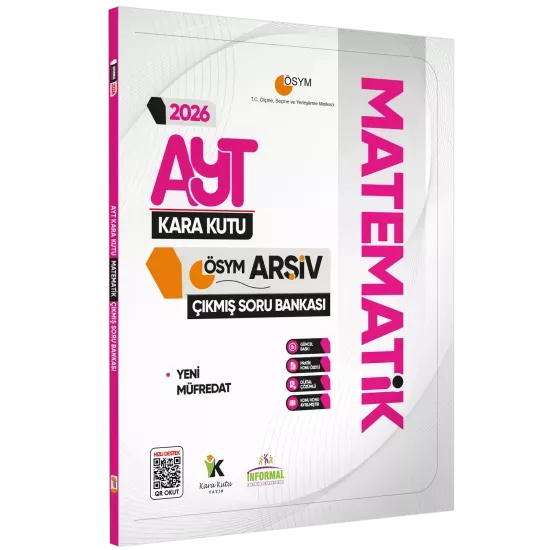 2026 YKS-AYT MATEMATİK Kara Kutu ÖSYM Çıkmış Soru Havuzu Bankası Konu Özetli Dijital Çözümlü