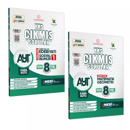 2026 YKS-AYT Eşit Ağırlık Çıkmış Soru Bankası