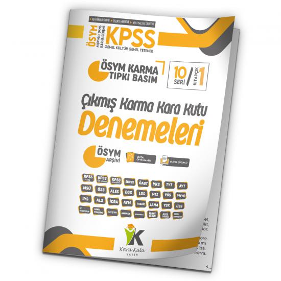 2023 KPSS ÖSYM Arşivi Çıkmış Soru Karma Genel Yetenek Genel Kültür D. Çözümlü Deneme 10/1.Kitapçık