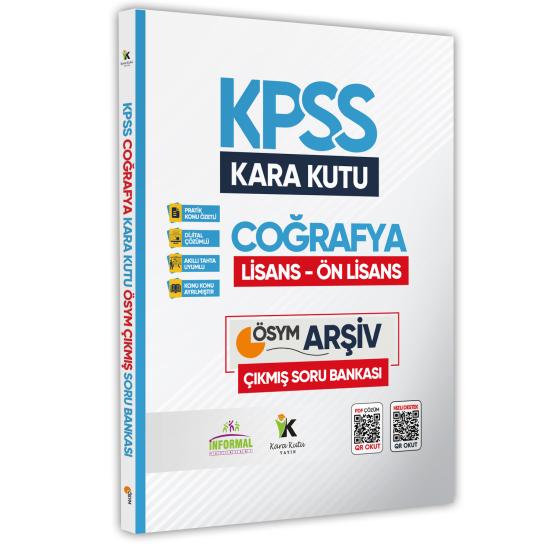 KPSS Coğrafyanın Kara Kutusu Konu Özetli Dijital Çözümlü Soru Bankası