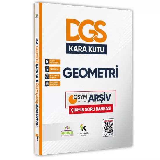 DGS Matematik TEK KİTAP ve Geometrinin Kara Kutusu Konu Ö.D.Çözümlü Çıkmış Soru Bankası Seti