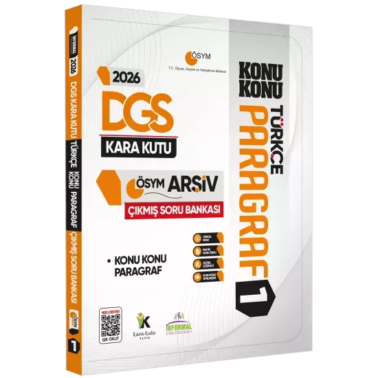 2026 DGS Türkçe Kara Kutusu Paragraf 3lü ALTIN SET ÖSYM Çıkmış Soru Bankası Konu Özetli Çözümlü