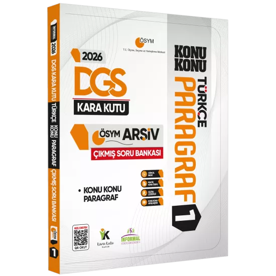 2026 DGS Türkçenin Kara Kutusu ÖSYM Çıkmış Soru Bankası 4lü Set Konu Özetli Dijital Çözümlü