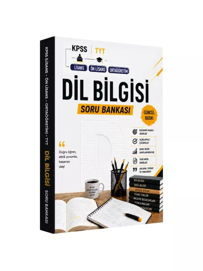 KPSS-TYT Dil Bilgisi Soru Bankası(ÖSYM Tarzında Yeni Nesil Sorular) Güncel Baskı