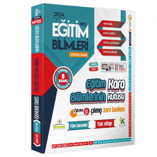 MEB-AGS Eğitim Bilimlerinin Kara Kutusu TÜM DERSLER TEK KİTAP Konu Ö.D.Çözümlü Çıkmış Soru Bankası