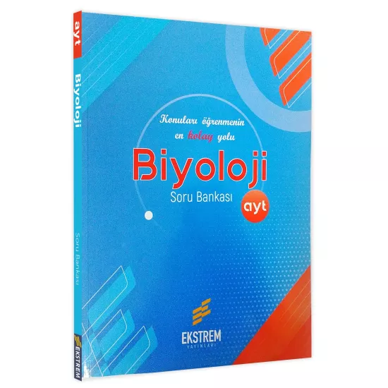YKS-AYT Biyoloji Ekstrem Yayınları ÖSYM Tarzı Sorulara Hazırlık Soru Bankası