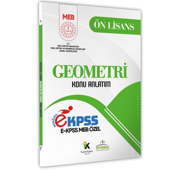 2026 MEB Özel EKPSS Ön Lisans-Ortaöğretim GEOMETRİ Konu Anlatımı Kitabı(A4 Büyük Boyut Renkli Baskı)