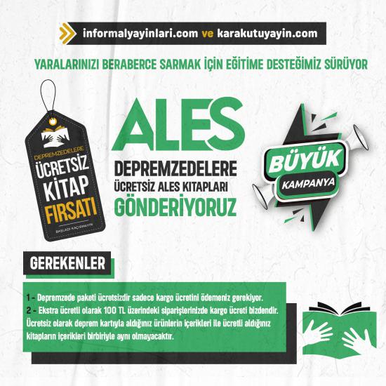 İnformal ALES Afetzede Yardım Paketi