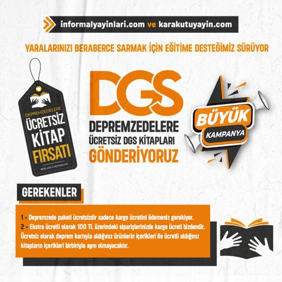 İnformal DGS Afetzede Yardım PAKETİ