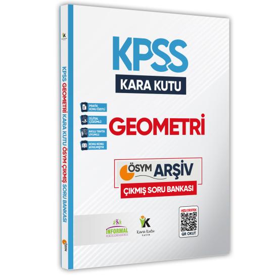 KPSS Geometrinin Kara Kutusu Konu Özetli Dijital Çözümlü ÖSYM Çıkmış Soru Havuzu Bankası