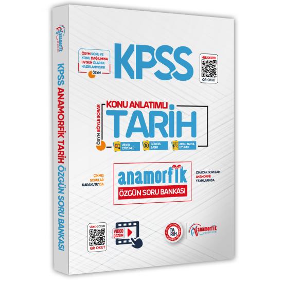 2026 KPSS Anamorfik TARİH Konu Anlatımlı Dijital Çözümlü Soru Bankası