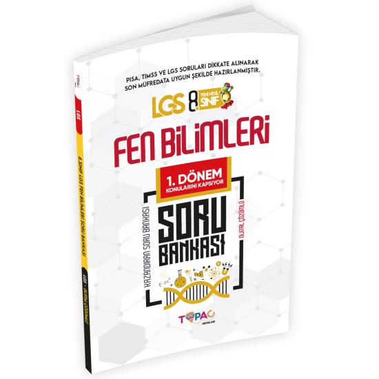 2026 8.Sınıf LGS FEN BİLİMLERİ 2li Set Dijital Çözümlü Soru Bankası Topaç Yayınları