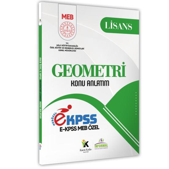 2026 EKPSS Lisans GEOMETRİ MEB Özel Konu Anlatımı Kitabı (A4 Boyutlu Renkli Baskı)