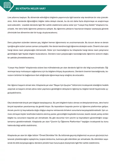 2027 MEBİ 9.10.11.Sınıf Maarif Modeli Yeni Müfredat LİSEYE HOŞGELDİN Kimya Kitabı BASKI ÜCRETİ