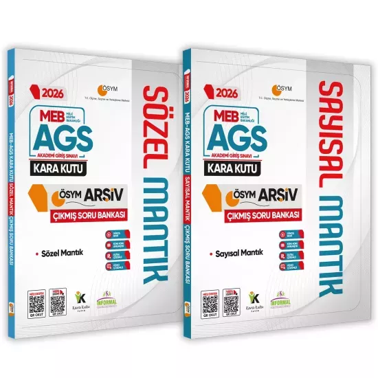 2026 MEB-AGS Kara Kutu GENEL YETENEK ALTIN SET ÖSYM Çıkmış Soru Bankası Konu Özetli Dijital Çözümlü