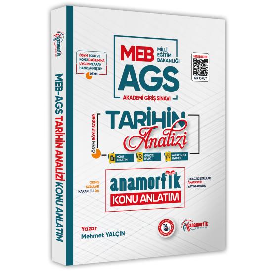 MEB AGS Pratik Notlarla Tarihin Analizi Güncel Konu Anlatımı Kitabı (Yazar Mehmet Yalçın)