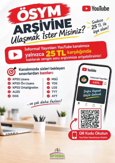 2027 MEBİ YKS-AYT SAYISAL 15li Deneme Kitabı Video Çözümlü Renkli BASKI ÜCRETİ