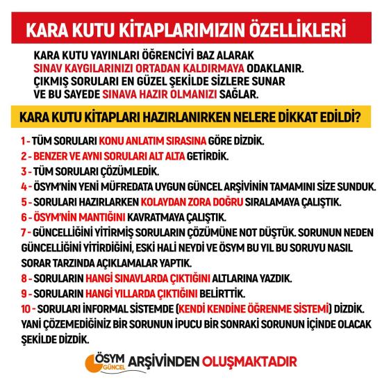 2026 YKS-AYT Sosyal Bilimler 2 Kara Kutu ÖSYM Çıkmış Soru Konu Konu Son 8 Yıl Video/PDF Çözümlü