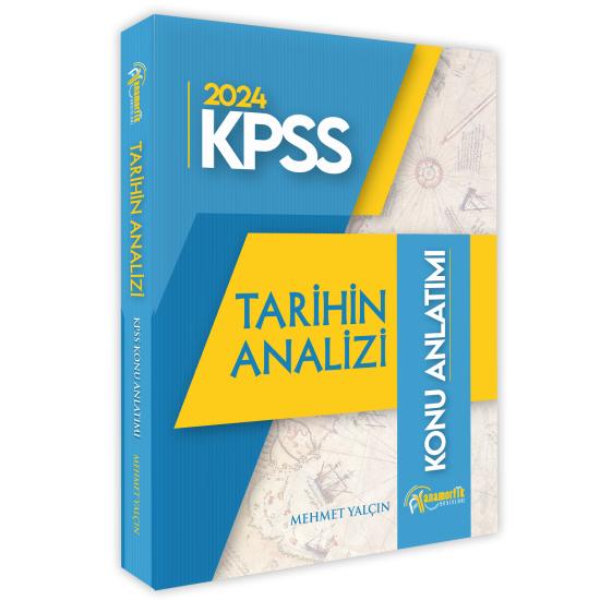 Anamorfik Yayınları KPSS Pratik Notlarla Tarihin Analizi Konu Anlatımı