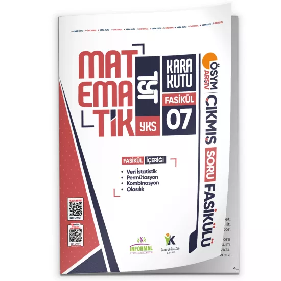 2026 TYT Matematik Kara Kutu 7.Fasikül ÖSYM Çıkmış Soru Bankası PERMUTASYON-OLASILIK Modüler Set